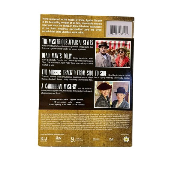 2009 The Best of Agatha Christie DVD NEW Sealed Volume 4 - Picture 2 of 12